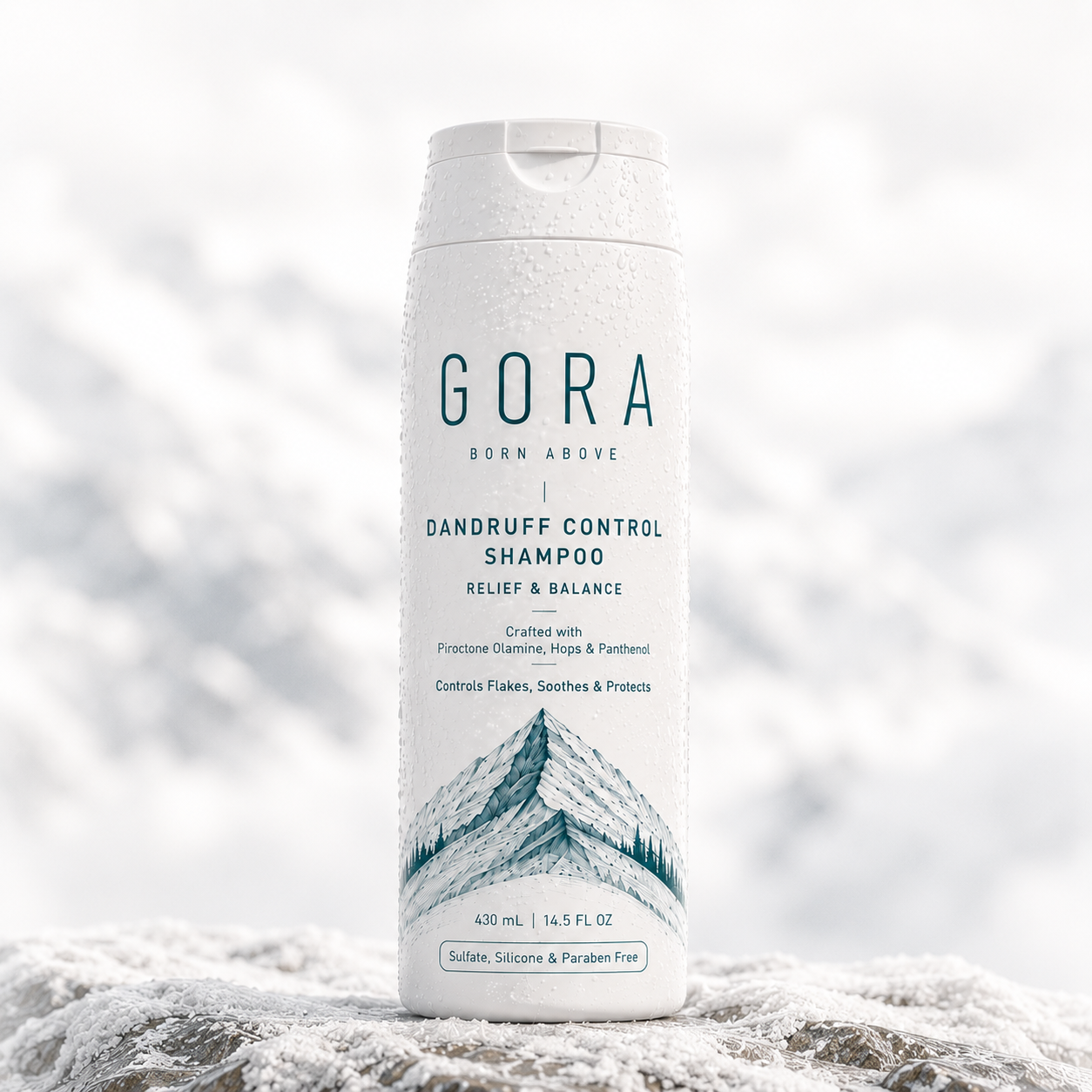 GORA Dandruff Control Shampoo — Relief & Balance, 430 mL